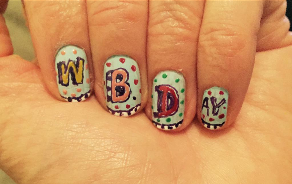 My World Book Day Nails